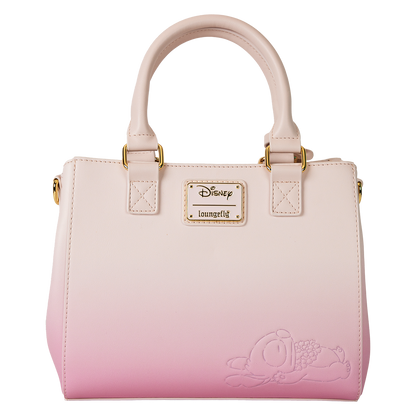Stitch and Angel Cherry Blossom Heart Crossbody