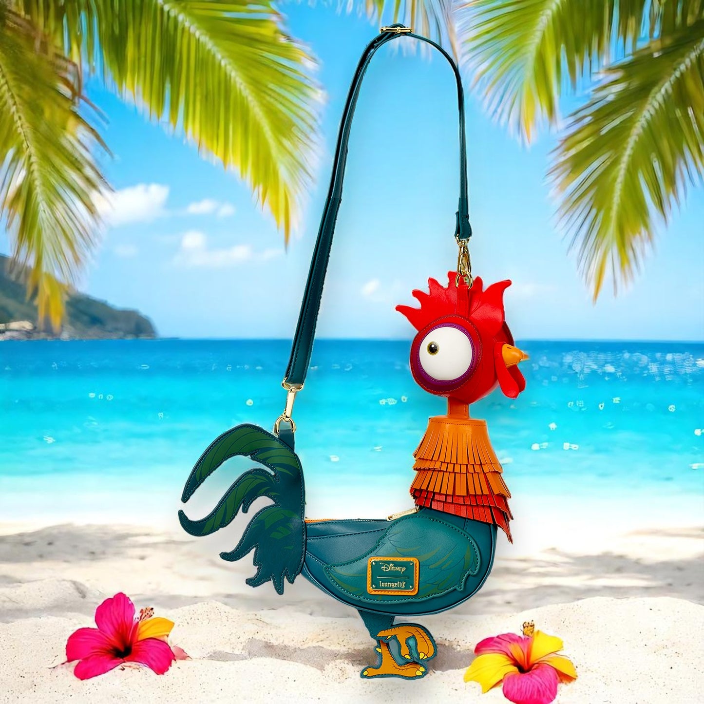 Moana Hei Hei Figural Crossbody Bag