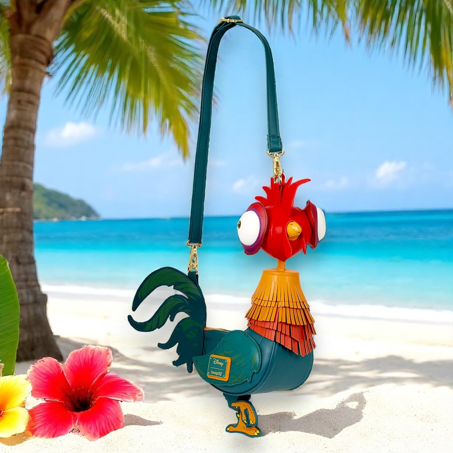 Moana Hei Hei Figural Crossbody Bag