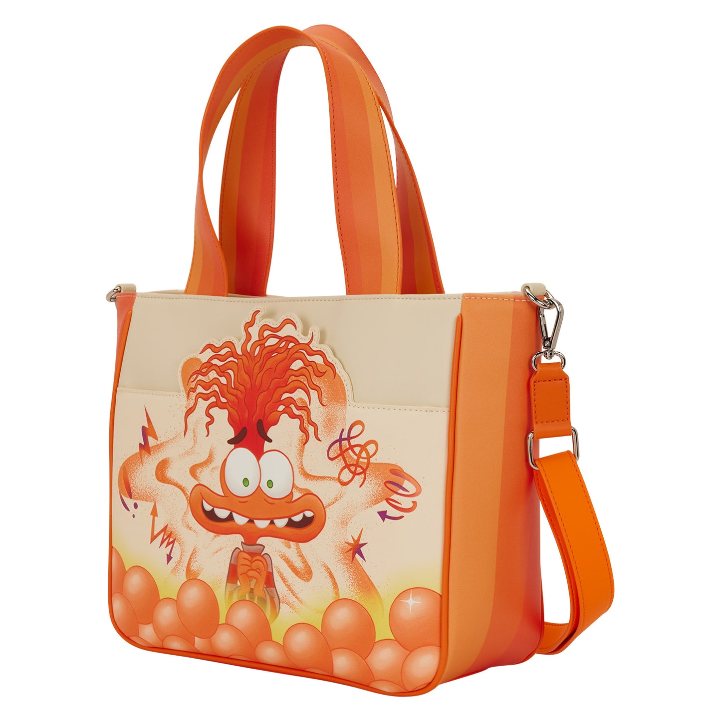 Inside Out 2 Anxiety Glow Tote Crossbody Bag with Coin Bag - PREORDER DEC
