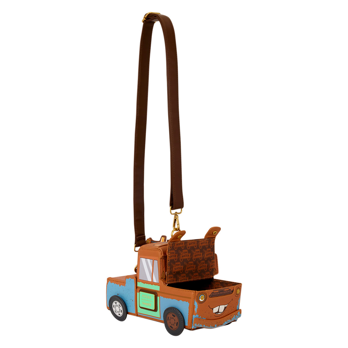Disney Pixar Cars 20th Anniversary Mater Figural Crossbody Bag