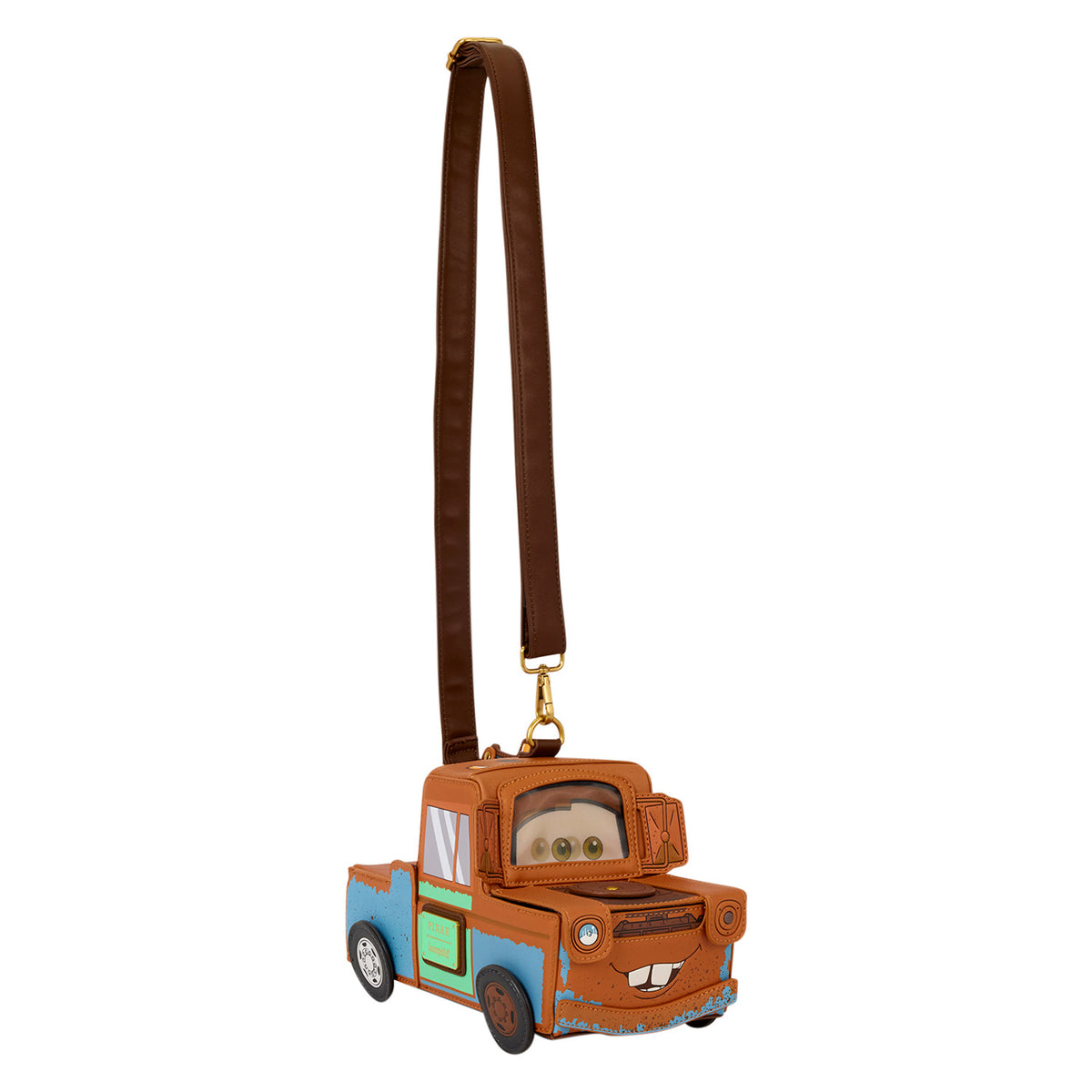 Disney Pixar Cars 20th Anniversary Mater Figural Crossbody Bag