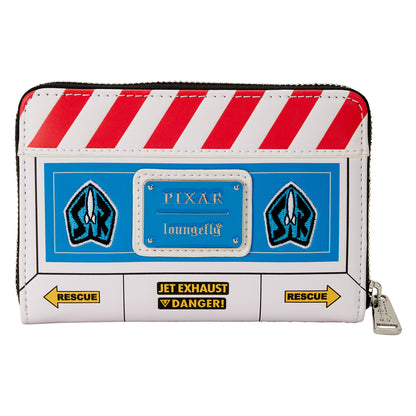 Toy Story 30th Anniversary Buzz Lightyear Glow In Dark Zip Around Wallet