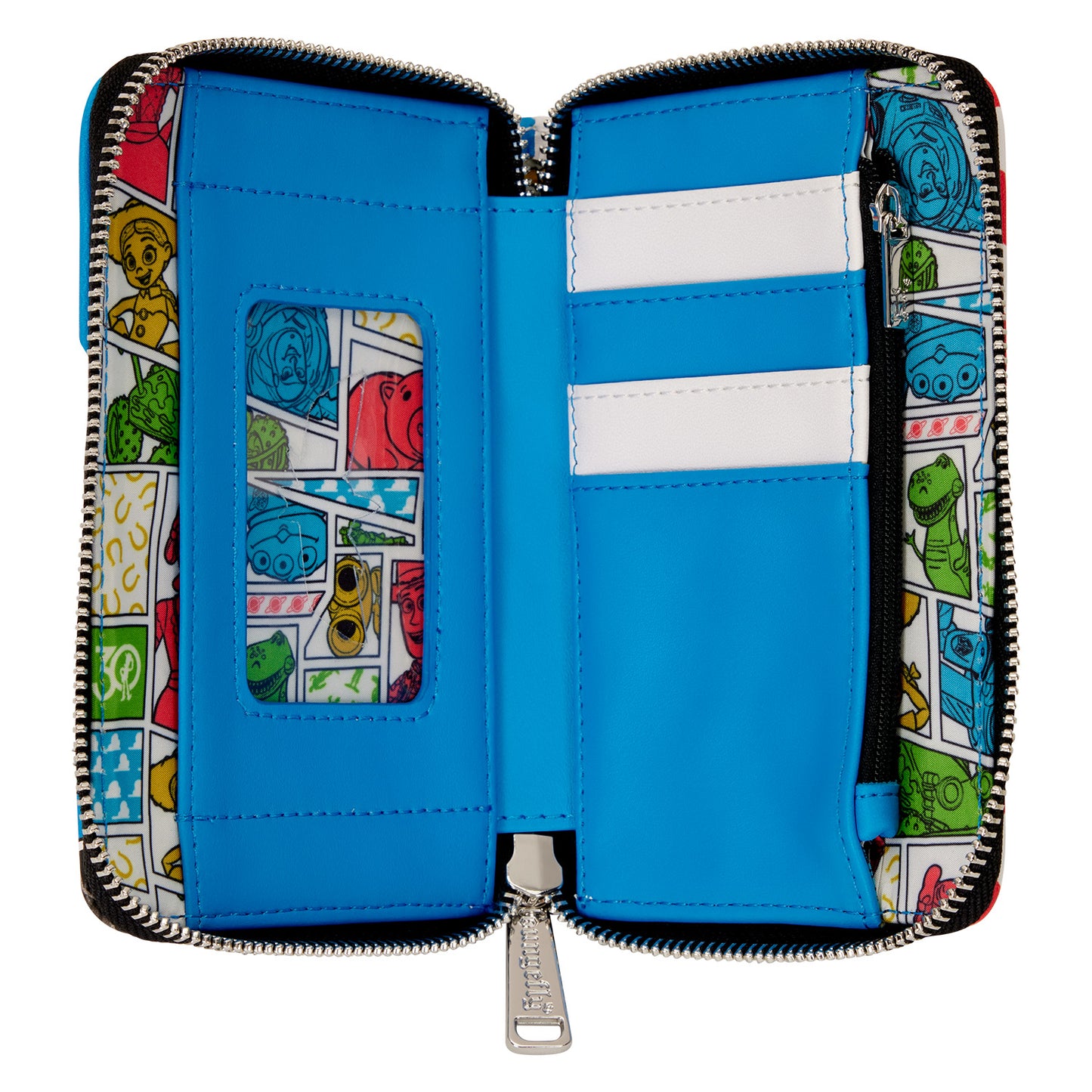 Toy Story 30th Anniversary Buzz Lightyear Glow In Dark Zip Around Wallet
