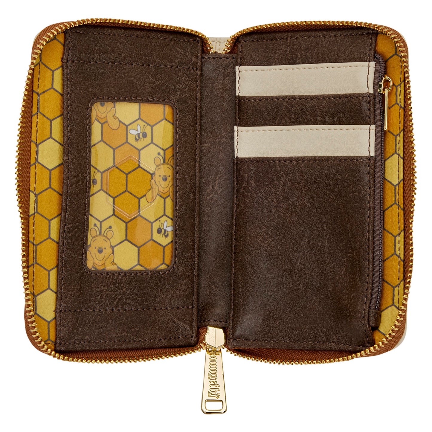 Winnie the Pooh Bees & Flowers Zip Around Wallet