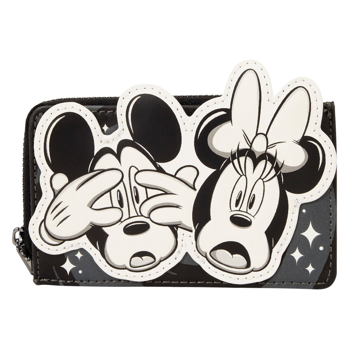 Mickey & Minnie Mouse Ghost Zip Around Card Holder