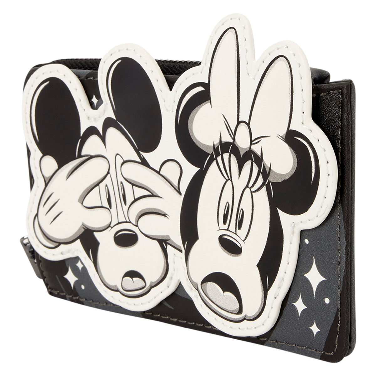 Mickey & Minnie Mouse Ghost Zip Around Card Holder