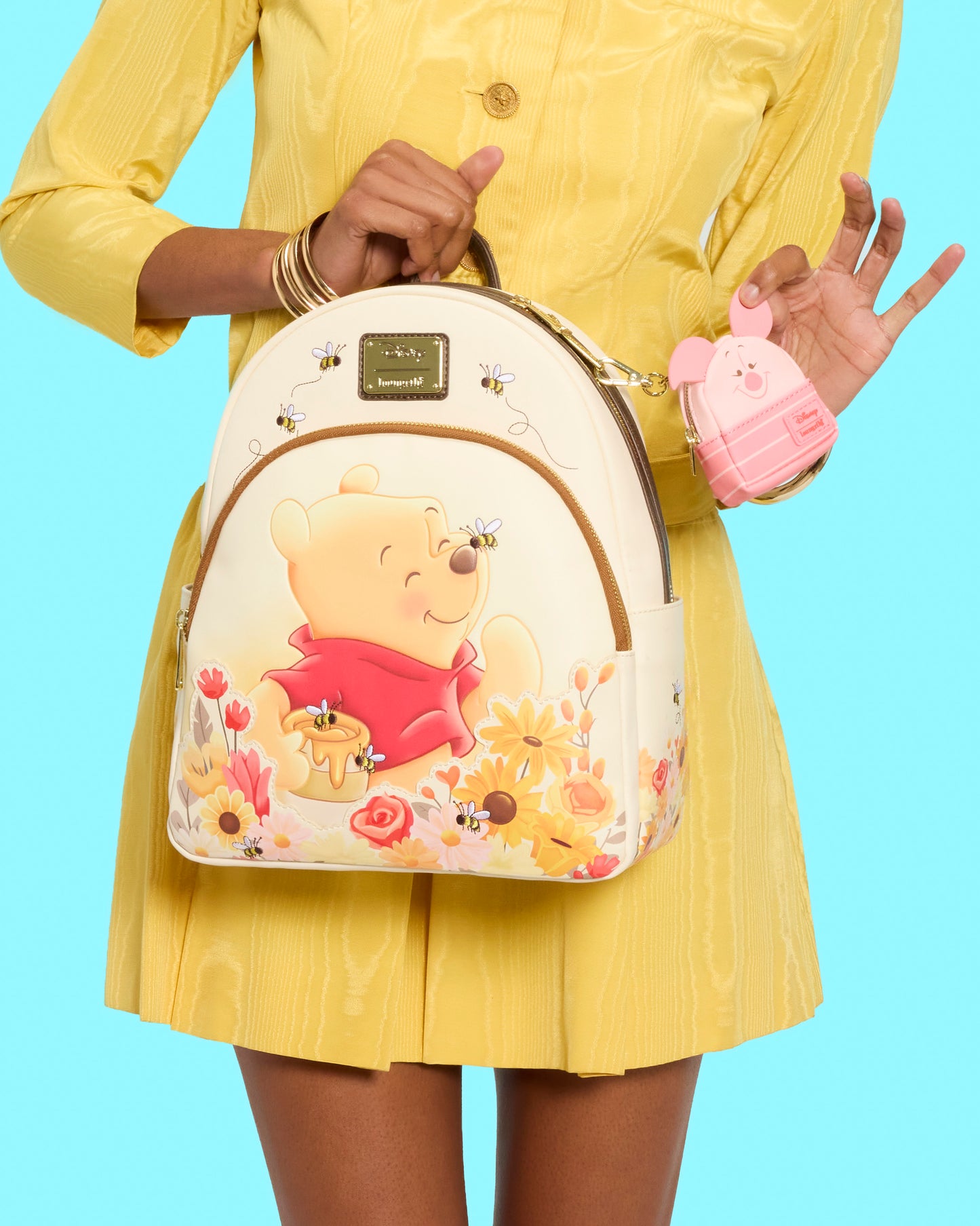 Winnie the Pooh Bees & Flowers Mini Backpack