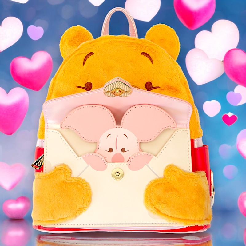 Winnie The Pooh & Piglet Love Letter Cosplay Mini Backpack