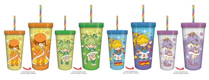 Rainbow Brite Color Kids 24oz 4pk Color Change Tumbler Set