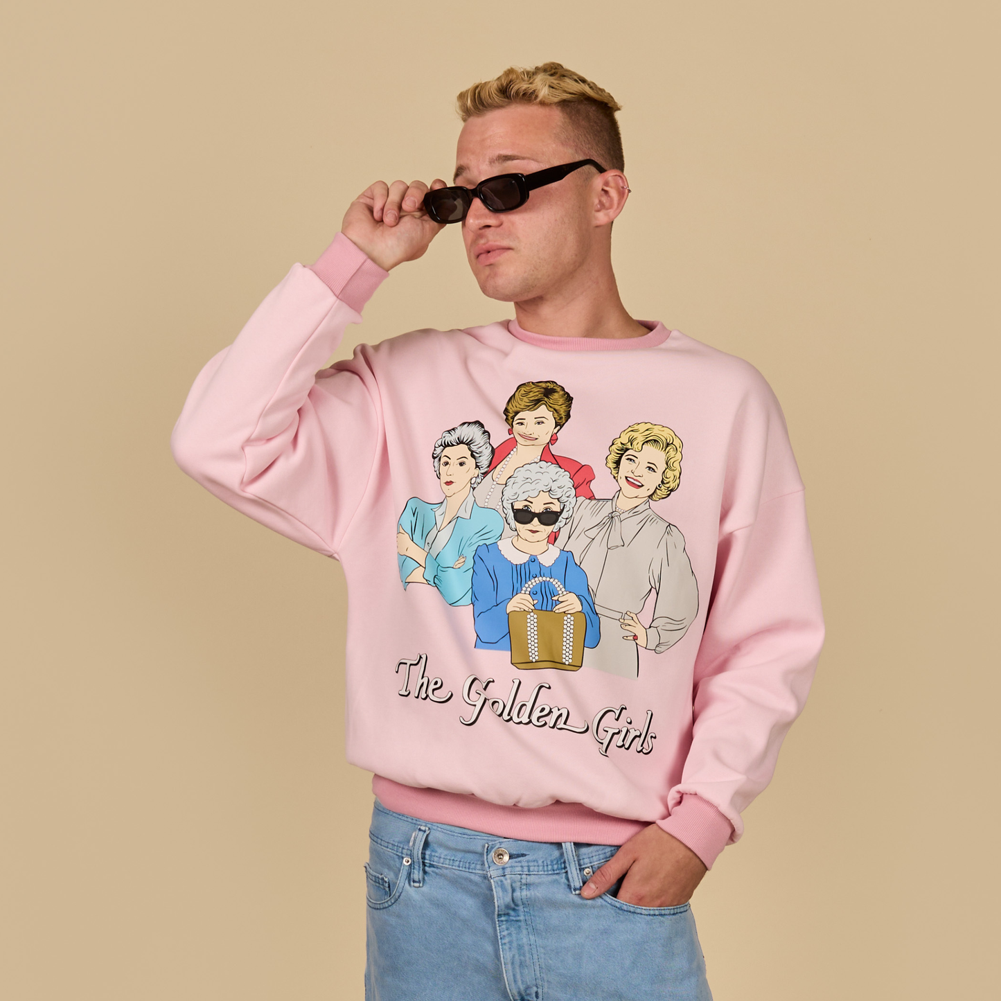 The Golden Girls Drop Sleeve Crewneck