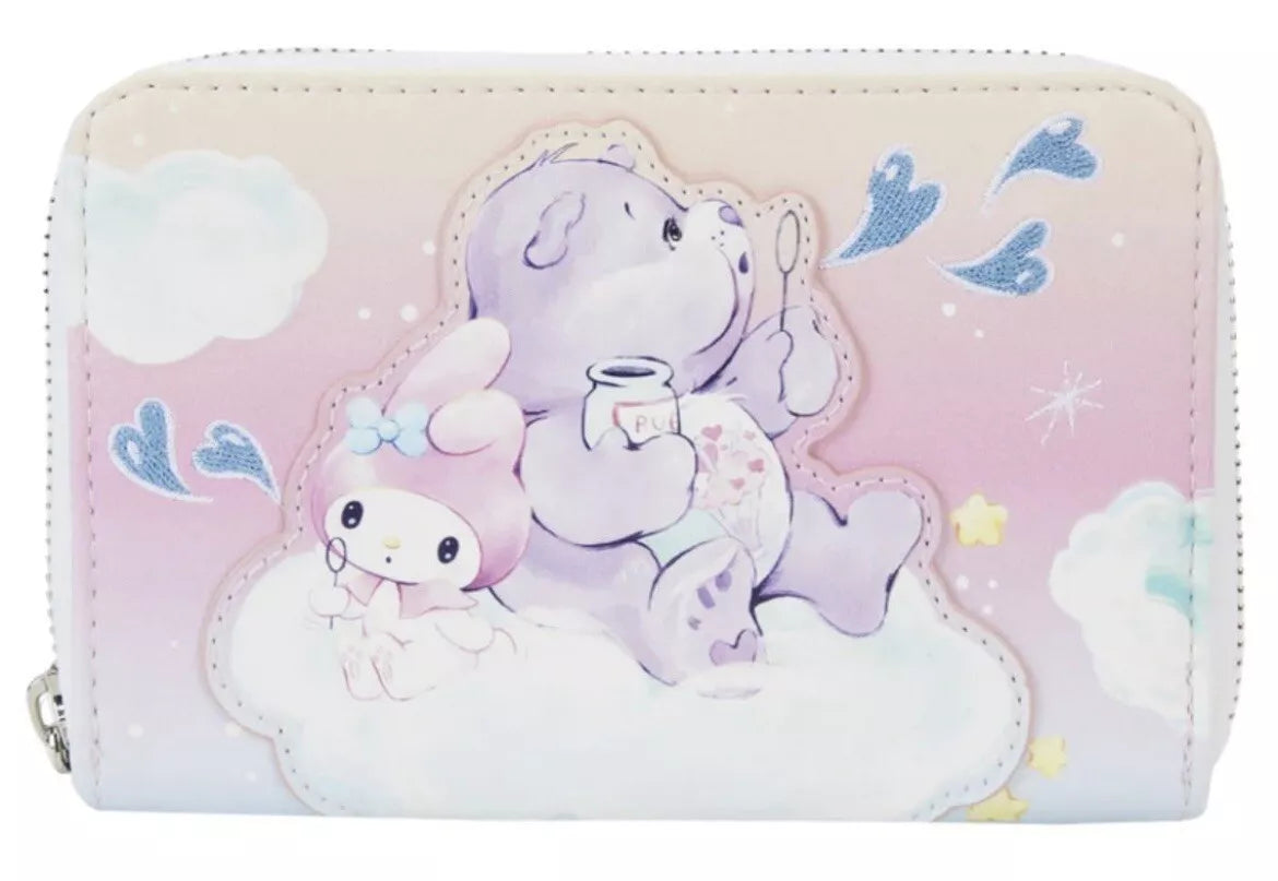 Care Bears x Sanrio Exclusive Hello Kitty & Friends Care-A-Lot Zip Around Wallet