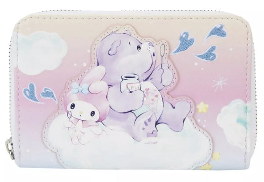 Care Bears x Sanrio Exclusive Hello Kitty & Friends Care-A-Lot Zip Around Wallet