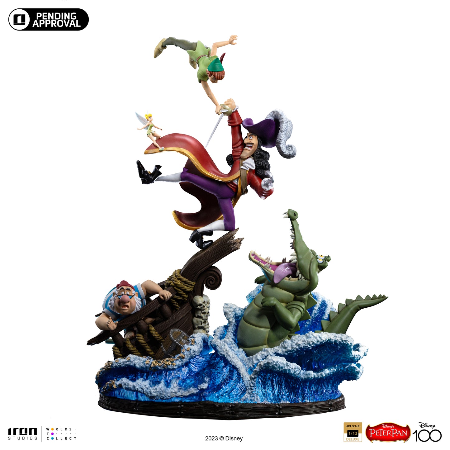 PETER PAN DELUXE - DISNEY 100TH - PETER PAN - ART SCALE 1/10